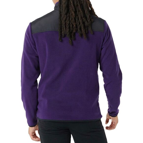 NEW Amazon Essentials Men's Quarter-Zip Polar Fleece Jacket L - Picture 2 of 4